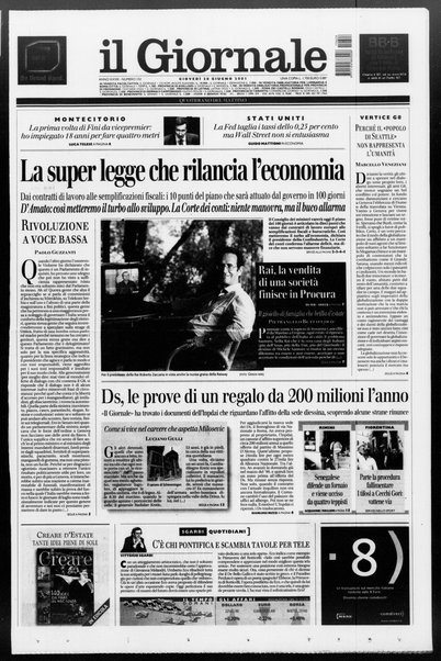 Il giornale : quotidiano del mattino